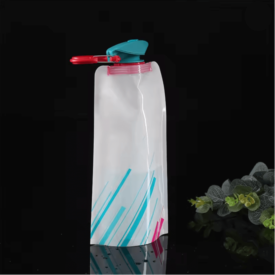 Drink'n'Go - 700 ml Trinkflasche einfach zusammenrollen & falten