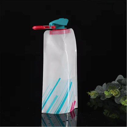 Drink'n'Go - 700 ml Trinkflasche einfach zusammenrollen & falten