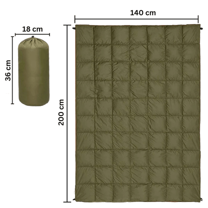 CozyLayer - 4-Saison Reisedecke für jedes Abenteuer