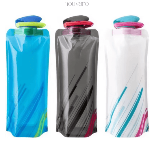 Drink'n'Go - 700 ml Trinkflasche einfach zusammenrollen & falten